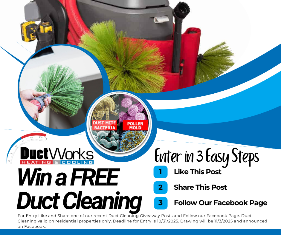 Duct Cleaning Giveaway